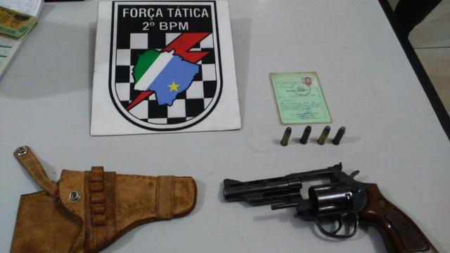 Arma de fogo utilizada para ameaçar mulher na Vila Alegre é apreendida