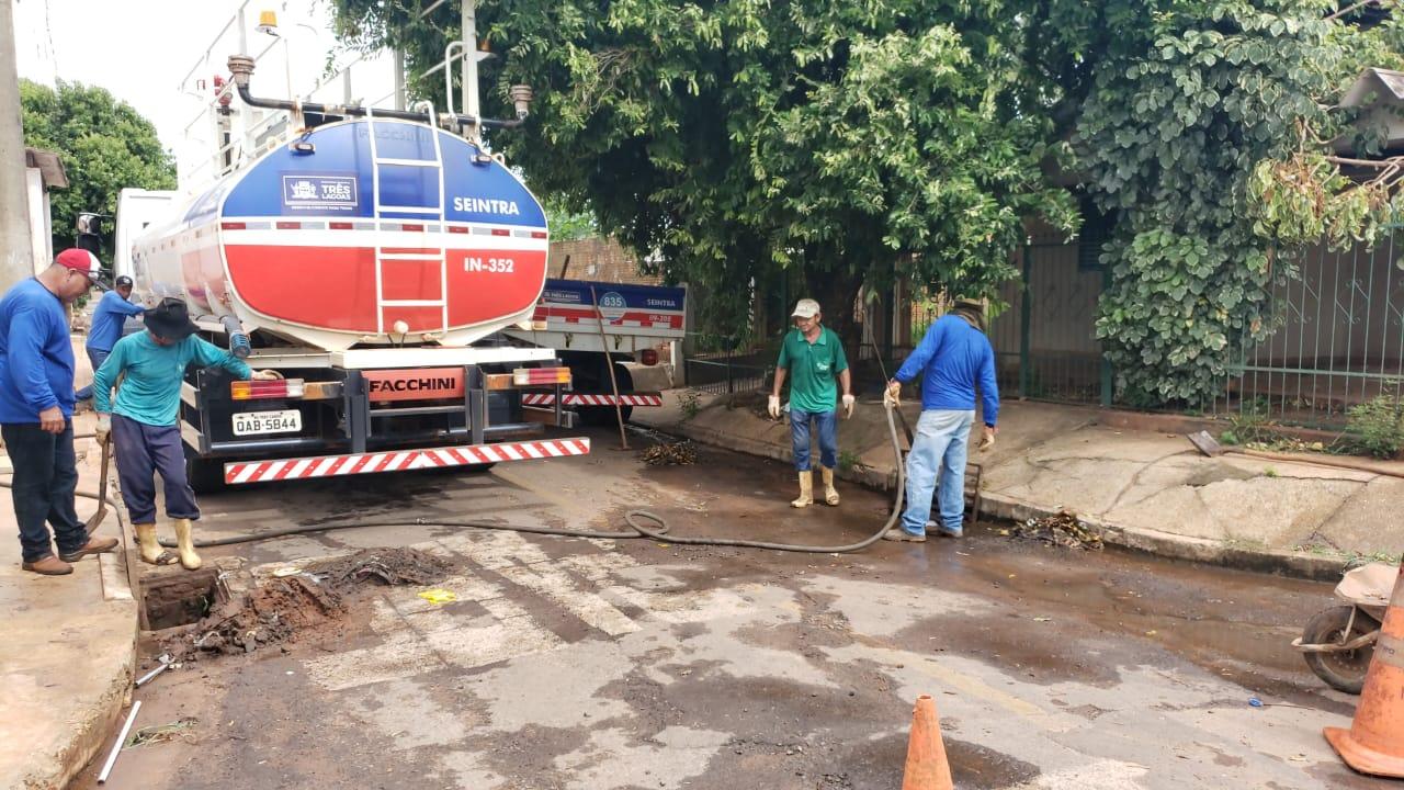 Departamento de Serviços Públicos retoma atividades de manutenção, limpeza e patrolamento Departamento de Serviços Públicos retoma atividades de manutenção, limpeza e patrolamento