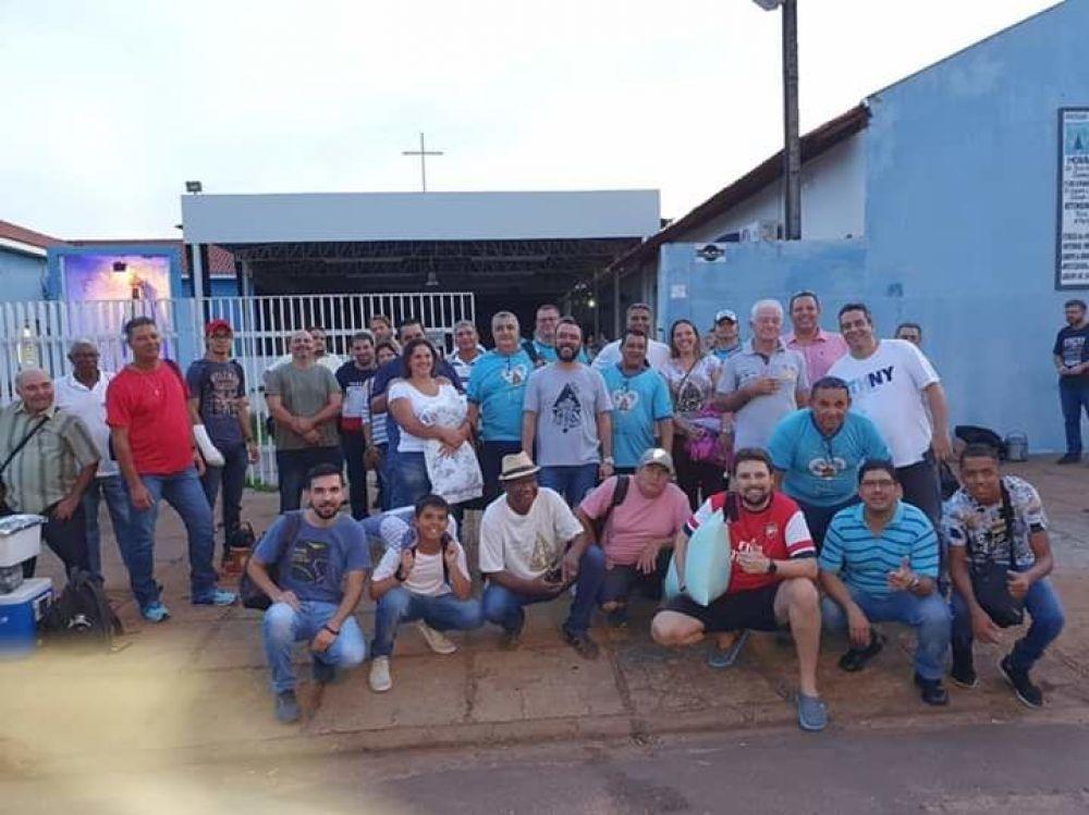 Três Lagoas participa XII Romaria Nacional do Terço dos Homens