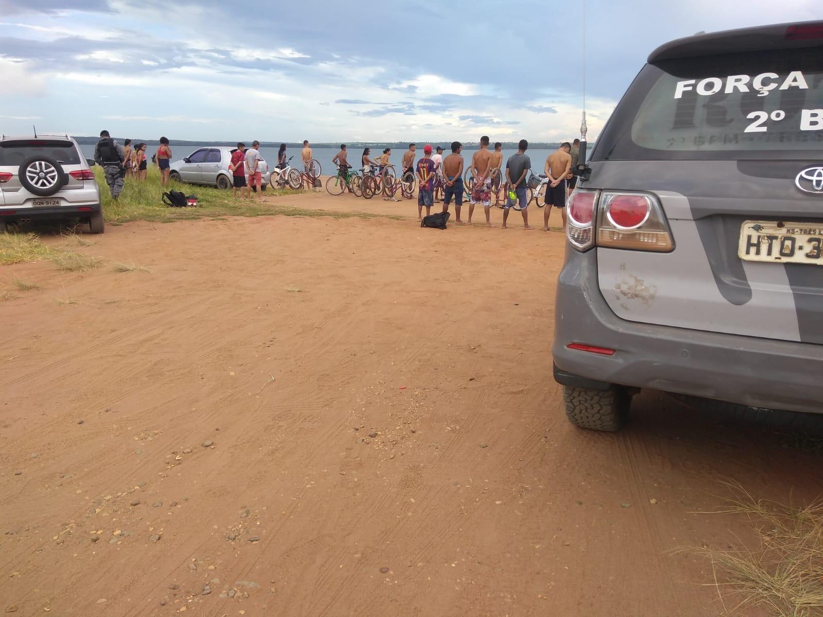 PM realiza abordagem na região da "Cascalheira" em Três Lagoas PM realiza abordagem na região da