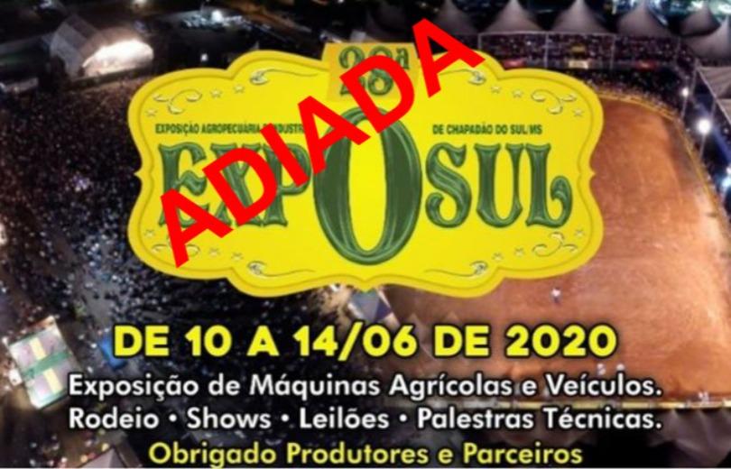 28º Exposul que aconteceria em Junho em Chapadão é adiada por tempo indeterminado