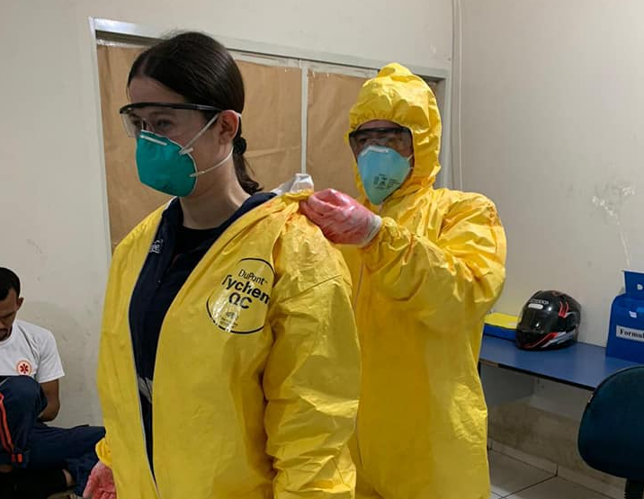 SAMU realiza treinamento de equipe visando a segurança e saúde dos profissionais e população SAMU realiza treinamento de equipe visando a segurança e saúde dos profissionais e população