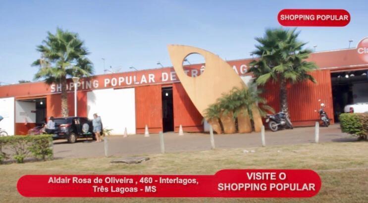 Devido a pandemia do coronavírus, Shopping Popular funciona em horário reduzido 
