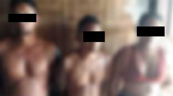 Mulher e dois homens são presos por sessão de masturbação pública perto de escola Mulher e dois homens são presos por sessão de masturbação pública perto de escola