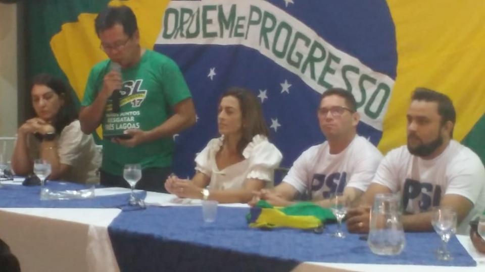 PSL lança oficialmente pré candidatura do tenente-coronel Ênio à Prefeitura de Três Lagoas 