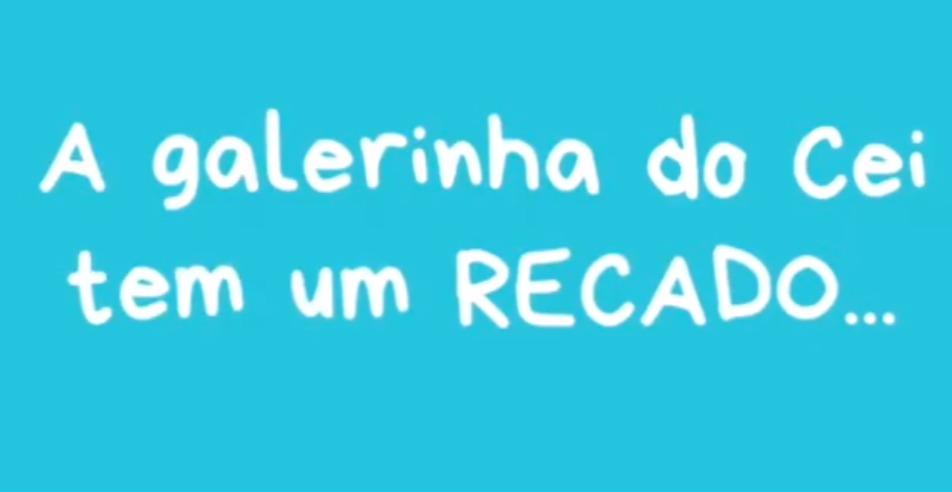Alunos do CEI Clarinda Dias Conceição gravam vídeo pedindo à população para ficar em casa