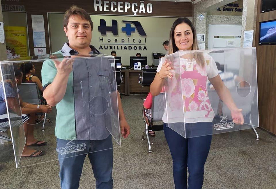 Hospital Auxiliadora recebeu diversas doações para o combate a Covid-19 em Três Lagoas 