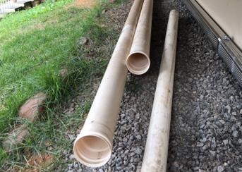 Delegado flagra dupla com barras de cano 100mm que possivelmente foram furtados