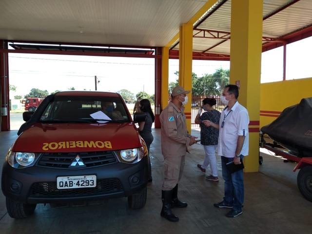 Covid-19: Equipe faz treinamento para implantação do Drive Thru para testes em TL Covid-19: Equipe faz treinamento para implantação do Drive Thru para testes em TL