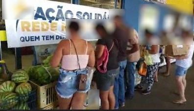 Internautas criticam Ação Solidária por não exigir medidas de prevenção contra a COVID -19
