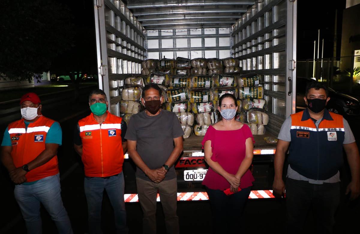 Prefeitura de Três Lagoas recebe 600 cestas básicas para ajudar famílias em situação de vulnerabilidade 
