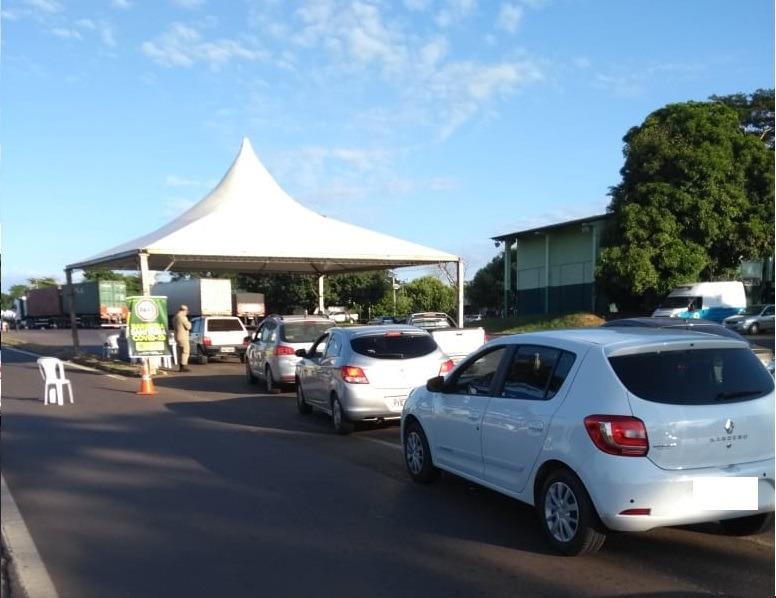 Três casos suspeitos para Covid-19 são identificados na Barreira Sanitária em Jupiá Três casos suspeitos para Covid-19 são identificados na Barreira Sanitária em Jupiá