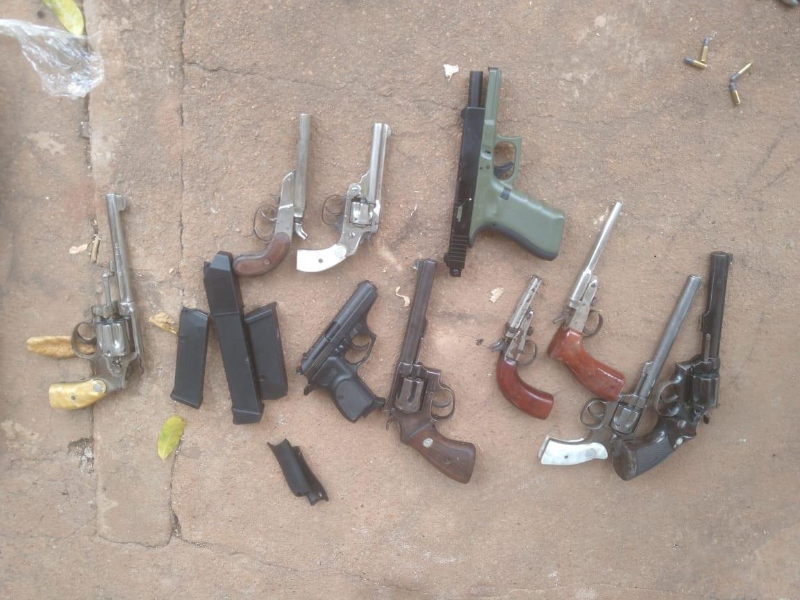 URGENTE: Mega operação da Polícia Civil e PM já apreendeu grande quantidade de armas em Três Lagoas