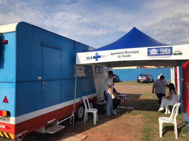 Castramóvel já se encontra instalado para atendimento no pátio da USF Santa Rita Castramóvel já se encontra instalado para atendimento no pátio da USF Santa Rita