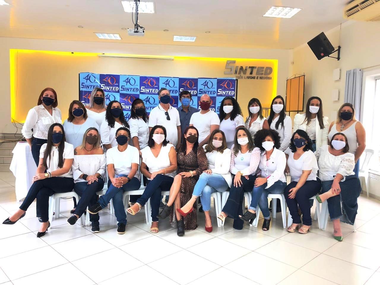 Nova diretoria do Sinted toma posse para gestão 2020-2023 Nova diretoria do Sinted toma posse para gestão 2020-2023