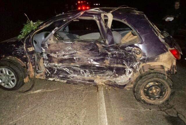 Em Aparecida do Taboado, jovem morre na BR-158 depois de bater em S-10 em curva