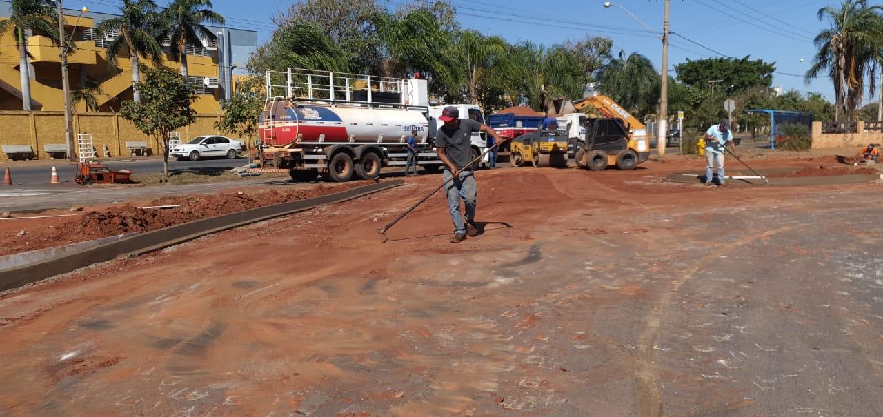 Secretaria de Trânsito abre acesso direto entre Av. Ponta Porã e Baldomero Leituga Secretaria de Trânsito abre acesso direto entre Av. Ponta Porã e Baldomero Leituga