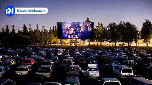 Drive-in gratuito para exibição de filmes é implantado em Ilha Solteira-SP