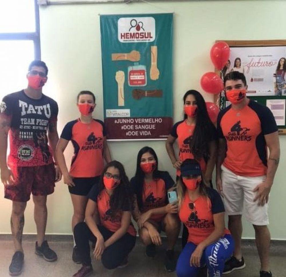 Grupo de corrida arrecada 190 cestas básicas para APAE de Três Lagoas 