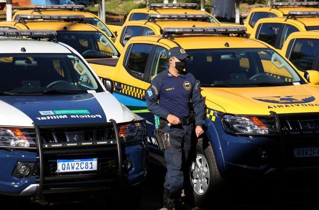 Três Lagoas recebe cinco novas viaturas militares