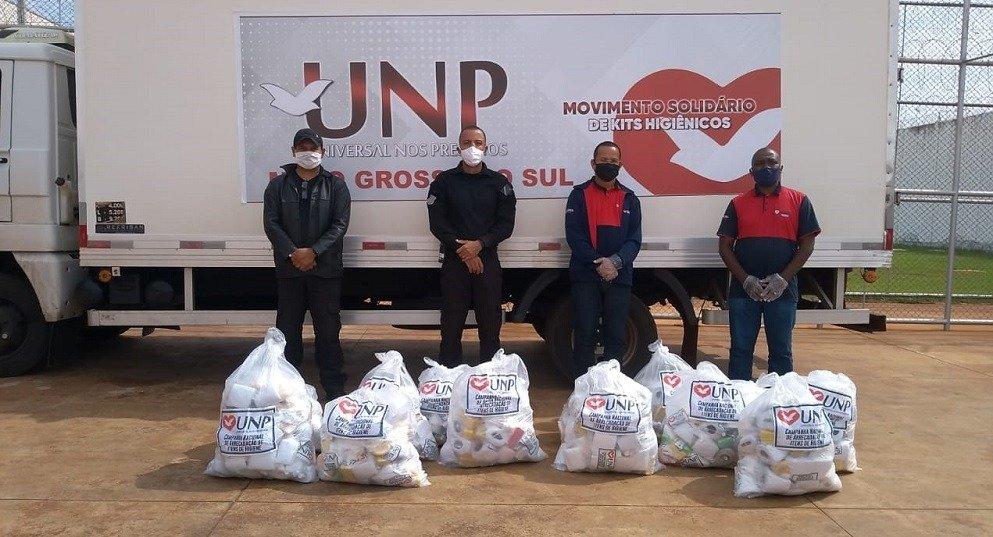 Ação de assistência religiosa entrega 4,5 mil kits de higiene pessoal para reeducandos 