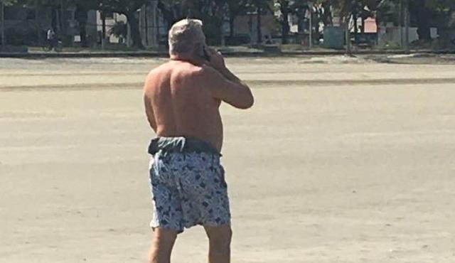 Desembargador que humilhou Guarda Municipal volta a ser flagrado sem máscara