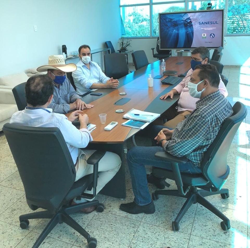 Sanesul segue com obras de serviços essenciais em Três Lagoas Sanesul segue com obras de serviços essenciais em Três Lagoas