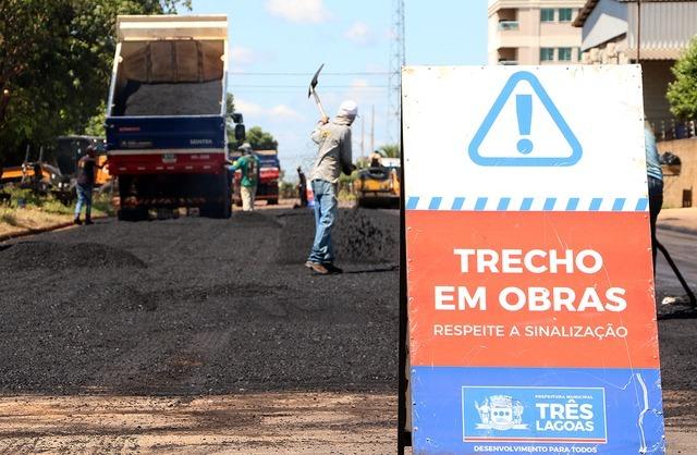 Prefeitura interdita trecho da Av. Filinto Müller para execução de obras 