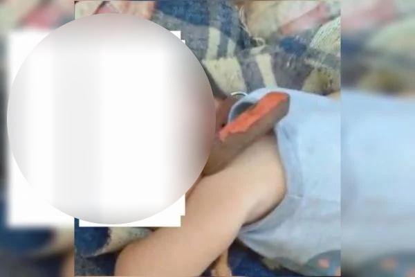 Em Chapadão do Sul, criança de 2 anos tem pescoço amarrado com coleira por tio
