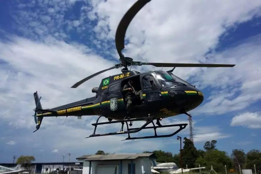 Helicóptero que decolou de Corumbá cai durante combate a fogo no Pantanal 