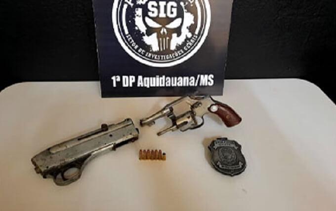 Idoso ‘mete bala’ em loja de móveis após discutir com gerente em Aquidauana