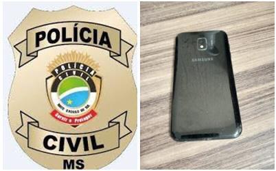 Polícia Civil rastreia e apreende celular furtado de hotel; uma pessoa foi detida