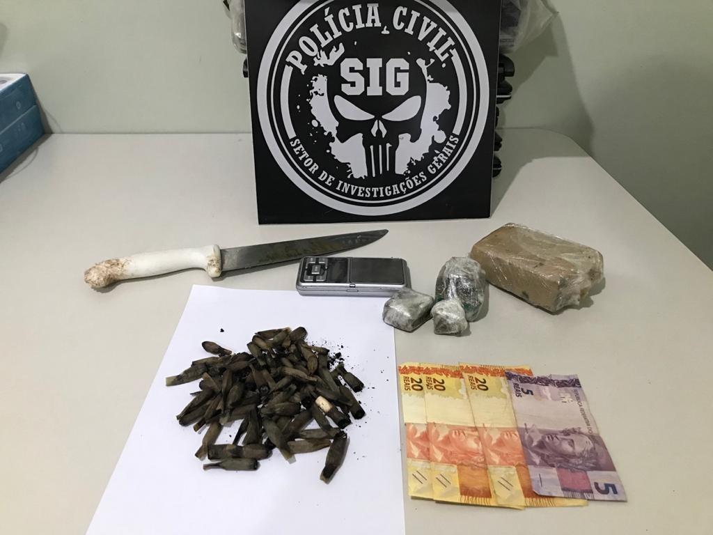 Morador do São João é preso sob suspeita de tráfico de drogas Morador do São João é preso sob suspeita de tráfico de drogas