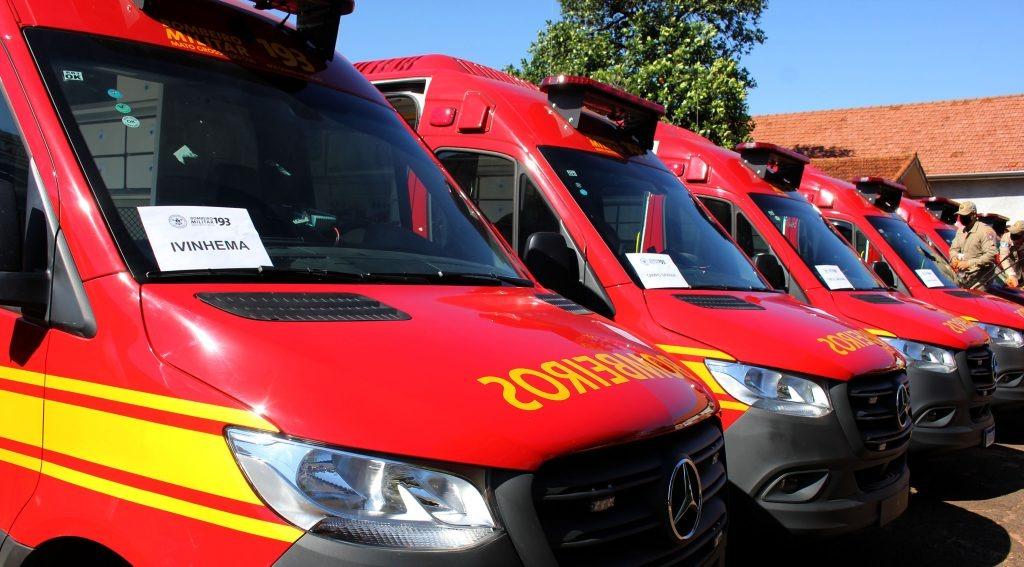 Corpo de Bombeiros de Três Lagoas recebe unidade de resgate de nova parceria entre Estado e bancada federal
