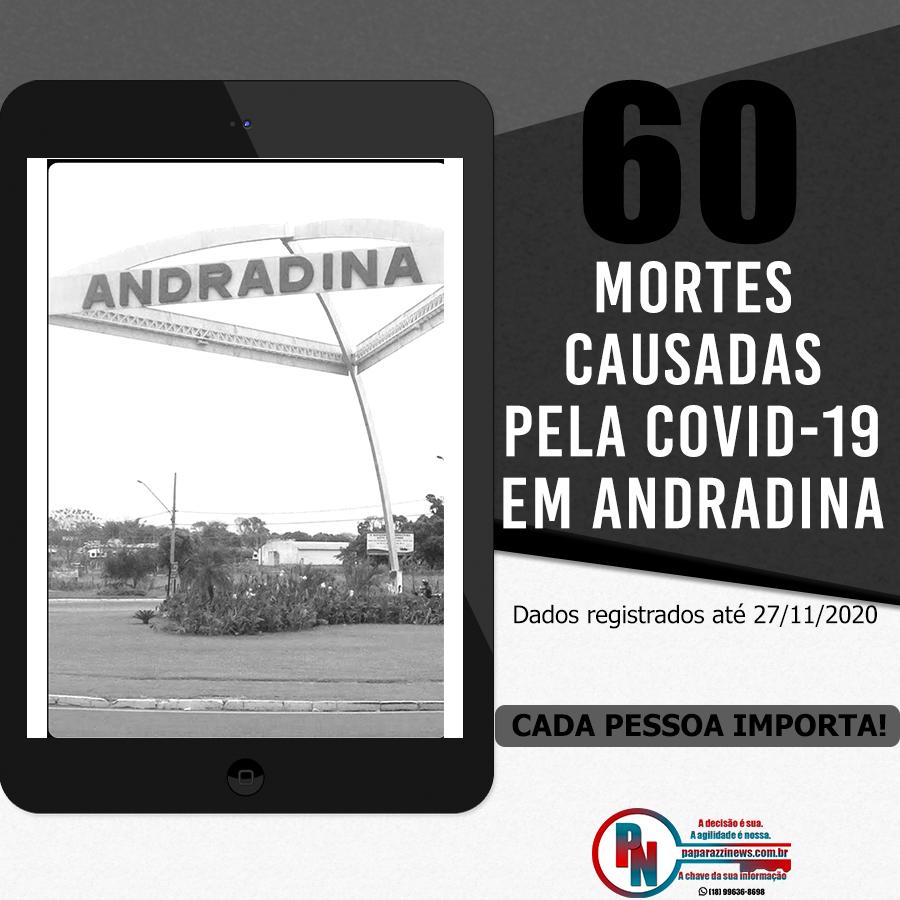 Andradina confirma 60 mortes pelo coronavírus; Santa Casa tem 9 internados; 4 estão na UTI