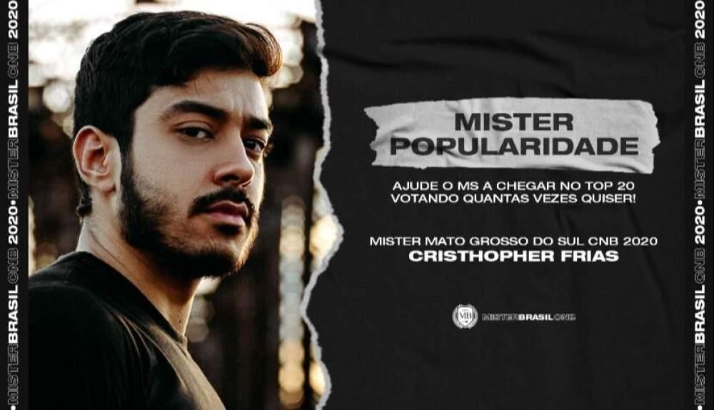 Três-lagoense conta com votos para garantir lugar no Mister Brasil