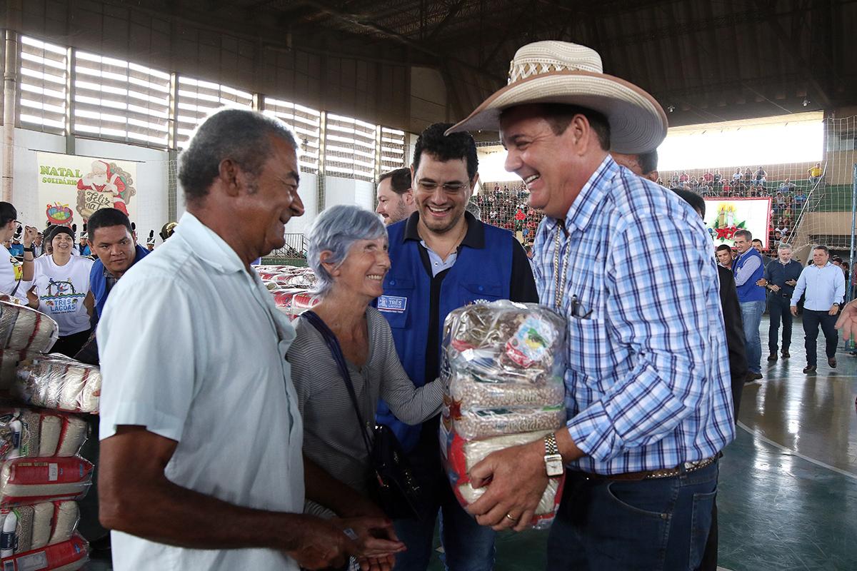 Natal Solidário: Assistência Social irá distribuir 3,7 mil cestas de alimentos para famílias de Três Lagoas Natal Solidário: Assistência Social irá distribuir 3,7 mil cestas de alimentos para famílias de Três Lagoas