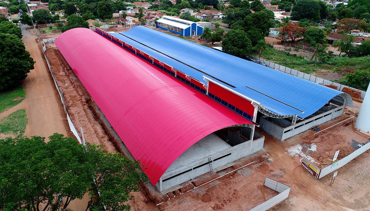 Obra da Nova Feira Livre está mais de 80% concluída Obra da Nova Feira Livre está mais de 80% concluída