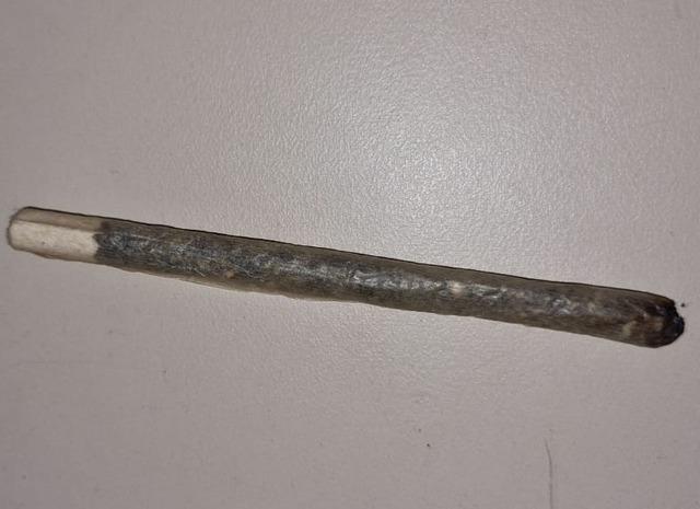 Folha de bananeira: Jovem passa perto da polícia com cigarro de maconha e acaba detido Folha de bananeira: Jovem passa perto da polícia com cigarro de maconha e acaba detido