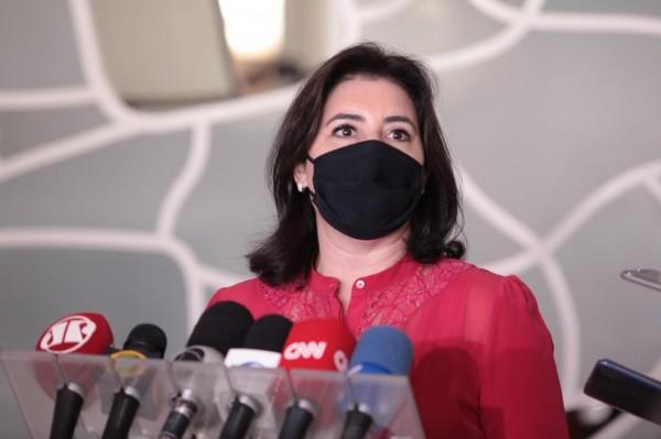 Simone Tebet mantém candidatura, mesmo sem apoio integral do MDB  