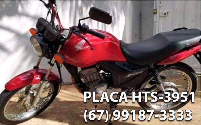 Vítima de furto implora para que ladrão devolva sua moto que é usada para o trabalho Vítima de furto implora para que ladrão devolva sua moto que é usada para o trabalho