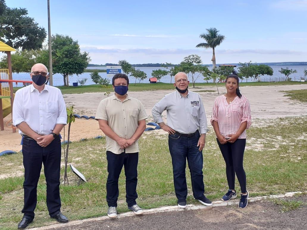 Modelo do balneário de Três Lagoas poderá ser implantado no Rio Tietê em Araçatuba-SP Modelo do balneário de Três Lagoas poderá ser implantado no Rio Tietê em Araçatuba-SP
