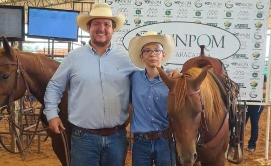 Pai e filho são campeões em prova de Ranch Sorting e levam o nome de Três Lagoas para todo o Brasil Pai e filho são campeões em prova de Ranch Sorting e levam o nome de Três Lagoas para todo o Brasil
