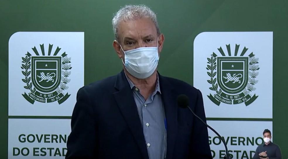 Sistema de saúde está em colapso, diz secretário de MS no dia em que estado bate recorde de casos: 3.043