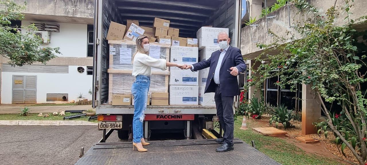 TL consegue junto ao Governo de MS equipamentos para mais 10 leitos de UTI Covid-19
