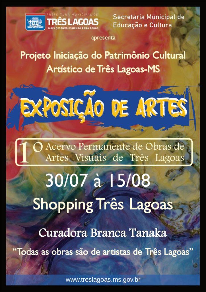 Acervo Permanente de Obras de Arte de artistas três-lagoenses serão expostos no Shopping TL Acervo Permanente de Obras de Arte de artistas três-lagoenses serão expostos no Shopping TL