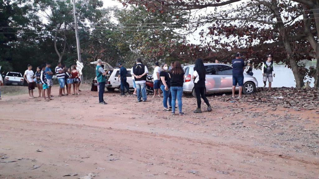 Fiscalização aborda pessoas, festas, prainha do Jupiá e Lagoa em cumprimento a decretos