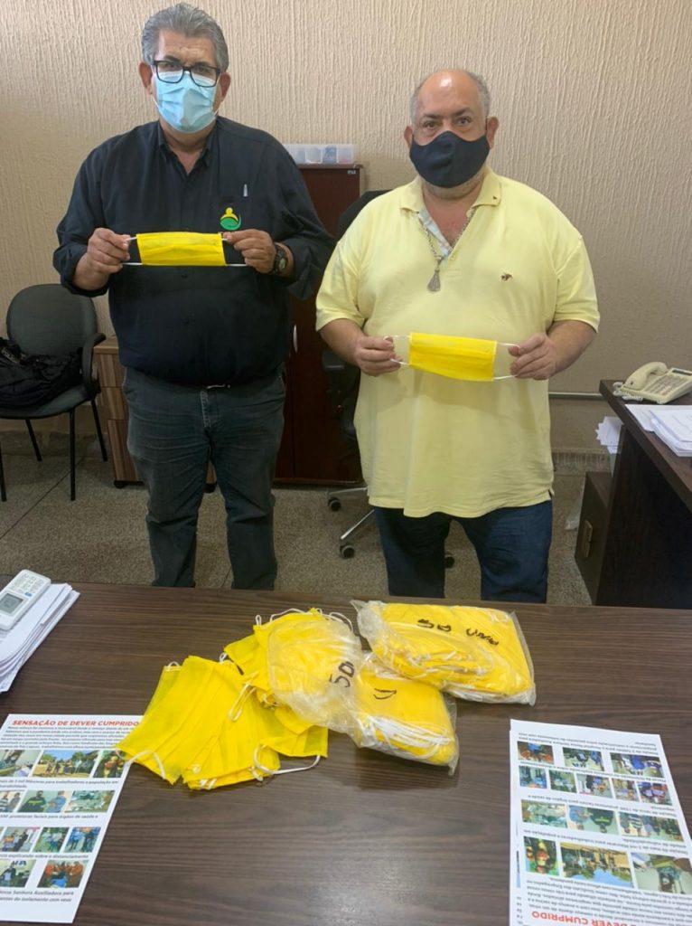 Primeira Delegacia de Polícia Civil de Três Lagoas recebe doação de máscaras