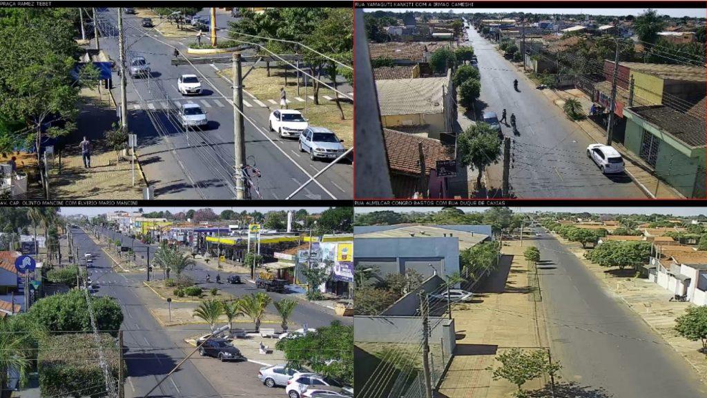 Sistema de Câmeras da Polícia Militar contribui na redução de Furtos em Três Lagoas.