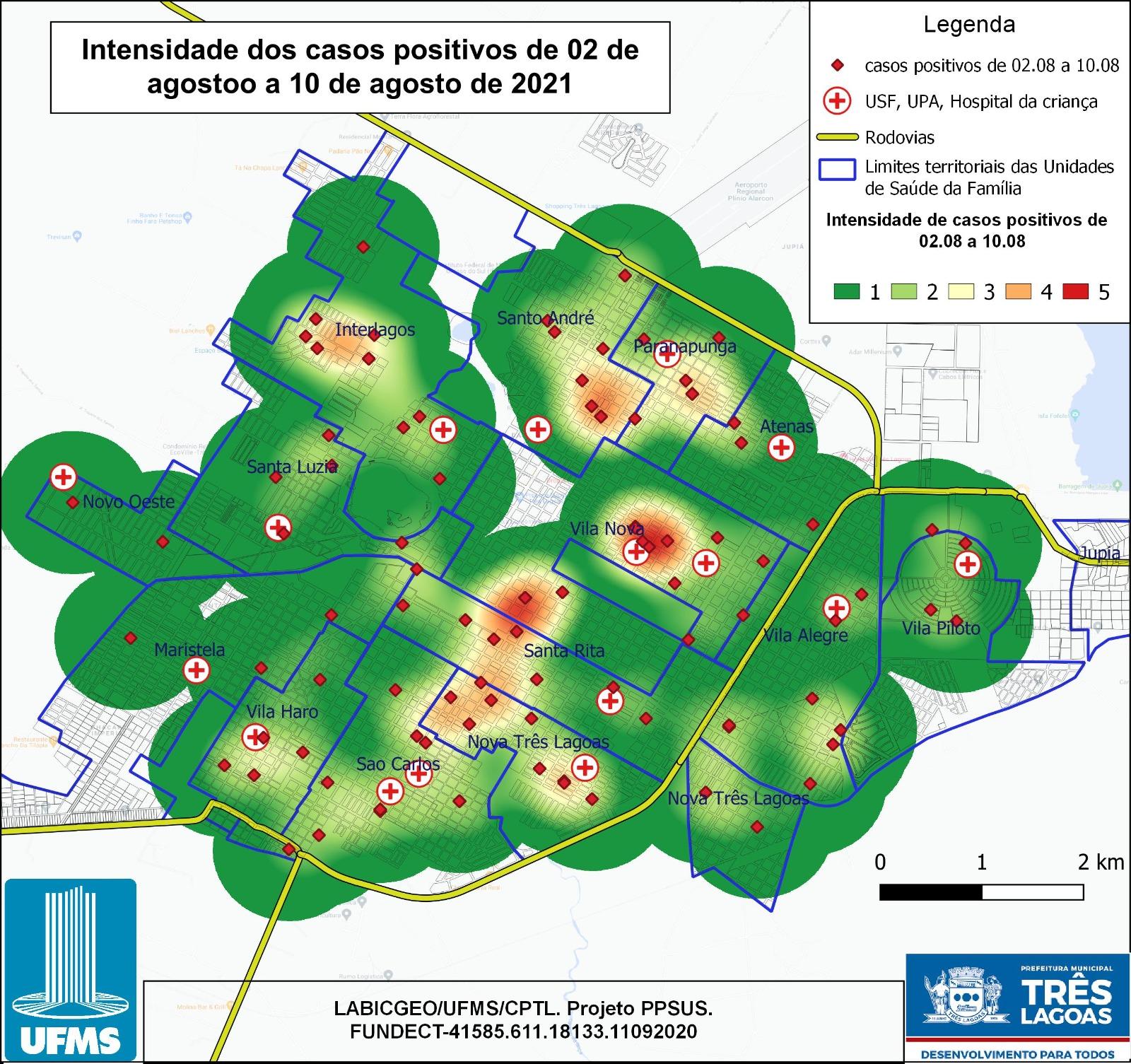 Edição 4 – Mapa de Incidência de Casos Positivos de Covid-19 Edição 4 – Mapa de Incidência de Casos Positivos de Covid-19